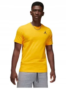 Koszulka męska Nike Jordan Jumpman DC7485-705 T-shirt żółty r. L - Koszulki męskie - miniaturka - grafika 1