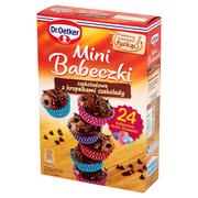 Dania w proszku - Dr. Oetker Dr Oetker DR OETKER MINI BABECZKI CZEKOLADOWE Z KROPELKAMI CZEKOLADY 245 G zakupy dla domu i biura 71085922 - miniaturka - grafika 1