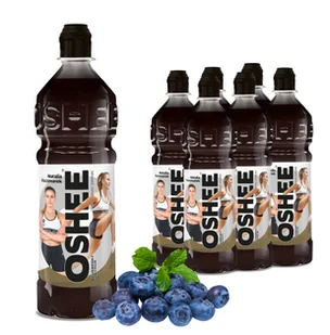6x OSHEE TEAM O Isotonic Drink blueberry jagoda 750 ml - Napoje energetyczne i izotoniczne - miniaturka - grafika 1