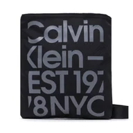 Torby męskie - Saszetka Calvin Klein Jeans Sport Essentials Flatpack18 Gr K50K510378 Czarny - miniaturka - grafika 1