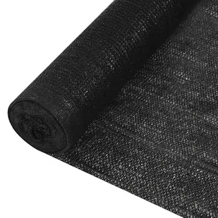 vidaXL Lumarko Siatka cieniująca, czarna, 3,6x25 m, HDPE, 195 g/m! 149369 - Akcesoria do ogrodzeń - miniaturka - grafika 1