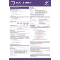 Helion Tablice informatyczne Bootstrap Szymon Pendolski - Książki o programowaniu - miniaturka - grafika 1