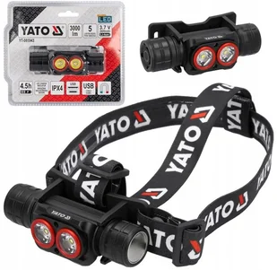 Yato Latarka Czołowa Akum. Power Led 15w 3000lm 5 Trybów Yt-085943 - Latarki Yato Latarka Czołowa Akum. Power Led 15w 3000lm 5 Trybów Yt-085943 - Latarki - miniaturka - grafika 1
