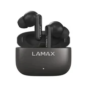 Słuchawki - Lamax SteelClips1 ANC czarny - miniaturka - grafika 1