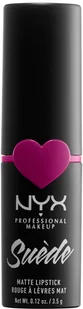 NYX Professional Makeup Professional Makeup - SUEDE MATTE LIPSTICK - Matowa pomadka do ust - 32 COPENHAGEN NYX02 - Szminki - miniaturka - grafika 3
