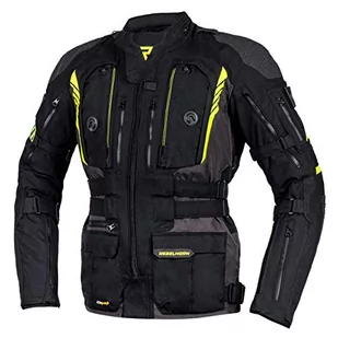 REBELHORN Patrol kurtka motocyklowa z trwałego materiału Cordura Hitena Superfabric CE-Level 2, ramiona, łokcie, membrana Sympatex, wstawki wentylacyjne, elementy odblaskowe - Odzież motocyklowa - miniaturka - grafika 1