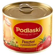 Pasztet i przetwory mięsne - Podlaski Pasztet z pomidorami 195 g - miniaturka - grafika 1