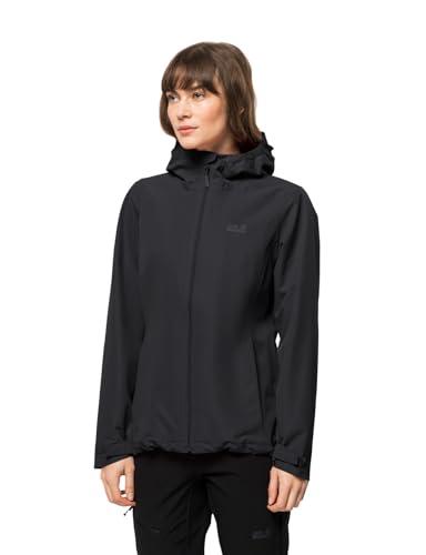 Jack Wolfskin Damska kurtka Besler 2L, czarna, S