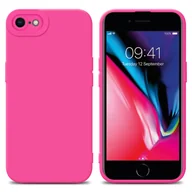 Etui i futerały do telefonów - Etui Cadorabo do Apple iPhone 7 / 7S / 8 / SE 2020 w kolorze różowym silikonowe etui TPU etui na telefon komórkowy - miniaturka - grafika 1