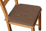 Meble modułowe i akcesoria - Dekoria Siedzisko Olek na krzesło brązowy 42 × 41 × 3,5 cm Loneta 225-133-09 - miniaturka - grafika 1