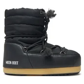 Śniegowce damskie - Śniegowce Moon Boot Evx Light Nylon 80D1470010 Czarny - miniaturka - grafika 1