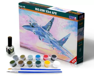 Mistercraft, MIG-29 M 23 RD AFB 1:72, Zestaw modelarski, 8+ - Modele do sklejania Mistercraft, MIG-29 M 23 RD AFB 1:72, Zestaw modelarski, 8+ - Modele do sklejania - miniaturka - grafika 1