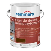 Farby i impregnaty do drewna - REMMERS Olej do deski kompozytowej 0,75l brązowy - miniaturka - grafika 1