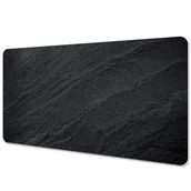 Podkładki na biurko - Podkładka na biurko Tekstura czarny piasek 90x45 cm - miniaturka - grafika 1