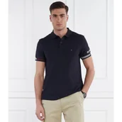 Koszule męskie - Tommy Hilfiger Polo FLAG CUFF | Slim Fit - miniaturka - grafika 1