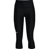 Spodnie sportowe damskie - Legginsy damskie Under Armour HeatGear Hi Capri NS Black XL - miniaturka - grafika 1