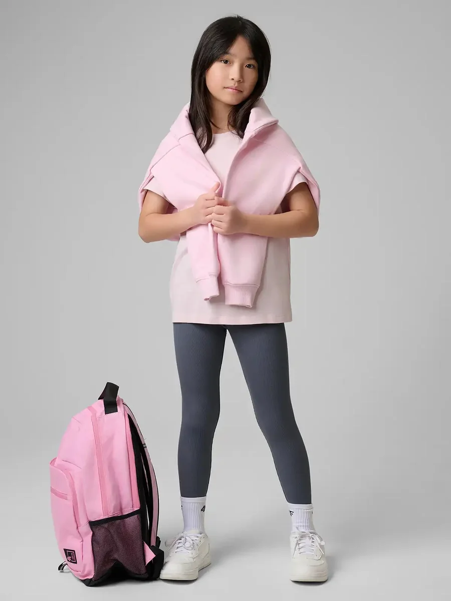 Legginsy dziewczęce antracytowe 4F