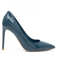 Czółenka - Szpilki Gino Rossi Valentina V-252-15 Granatowy - miniaturka - grafika 1