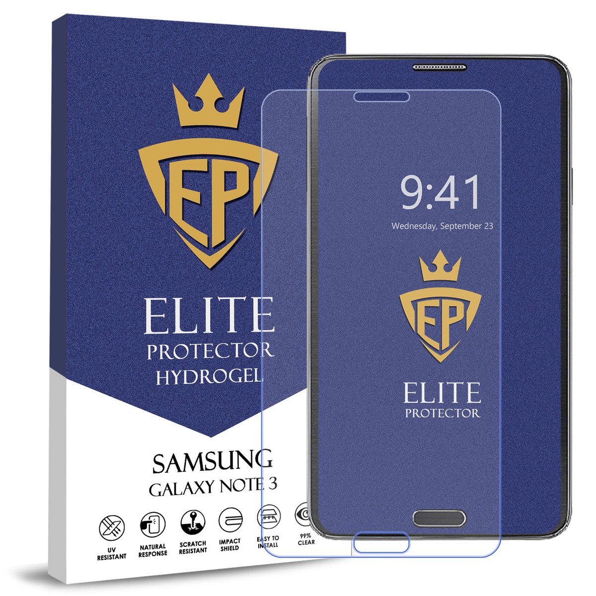 FOLIA 5D CAŁY EKRAN NA TELEFON DO SAMSUNG GALAXY NOTE 3 HYDROŻELOWA