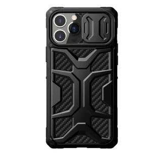 Nillkin Adventurer Case etui do iPhone 13 Pro pancerny pokrowiec z osłoną na aparat czarny - Etui i futerały do telefonów - miniaturka - grafika 1