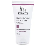 Kremy do twarzy - L'PLANTS Krem z kwasem hialuronowym do twarzy i okolic oczu 50 ml. - miniaturka - grafika 1