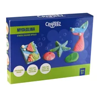 Masy plastyczne - Crafteez, Mydłolina, zestaw kreatywny Morskie stworzenia - miniaturka - grafika 1