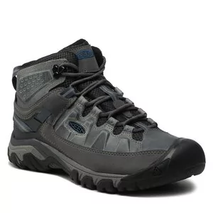 Buty trekkingowe damskie - Trekkingi Keen - Targhee III Mid Wp Men 1026862 Drizzle/Captains Blue - grafika 1