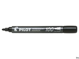 Pilot Marker permanentny zielony okrągły SCA-100 WP6402 - Markery permanentne - miniaturka - grafika 3