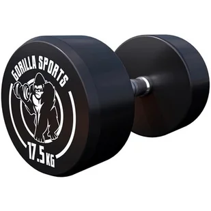 Gorilla Sports Hantla stała profesjonalna 17,5 kg (100532-00049-0023) - Hantle i ciężarki - miniaturka - grafika 1