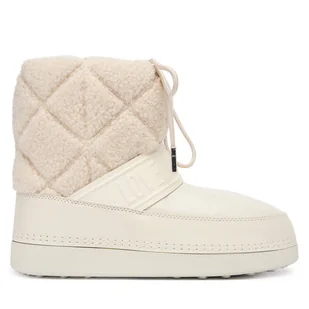 Śniegowce LOVE MOSCHINO JA24412G0NISJ Écru - Śniegowce damskie - miniaturka - grafika 1