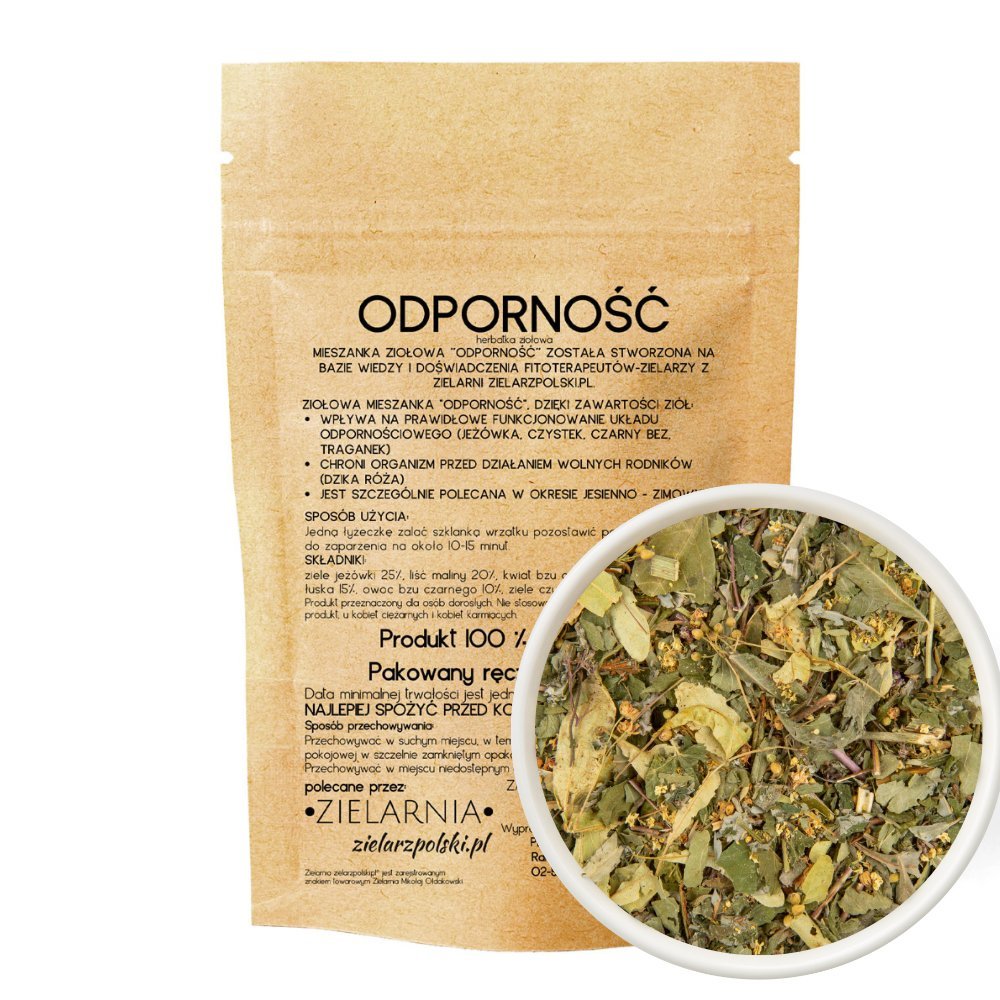 Odporność - herbatka ziołowa 100g ZIELARZPOLSKI.PL