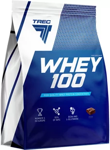 Białko Trec Nutrition Whey 100 2275 g Brownies (5902114044886) - Odżywki białkowe - miniaturka - grafika 1