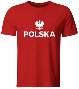 Koszulka męska Kibica Reprezentacji Polski, czerwona, rozmiar XL - Koszulki sportowe męskie - miniaturka - grafika 1