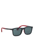Okulary dla dzieci - Ray-Ban Okulary przeciwsłoneczne 0RJ9084S 713171 Czarny - miniaturka - grafika 1