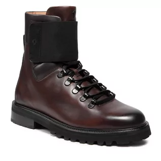 Botki damskie - Joop! Trapery Mario 4140005992 Dark Brown 702 - grafika 1