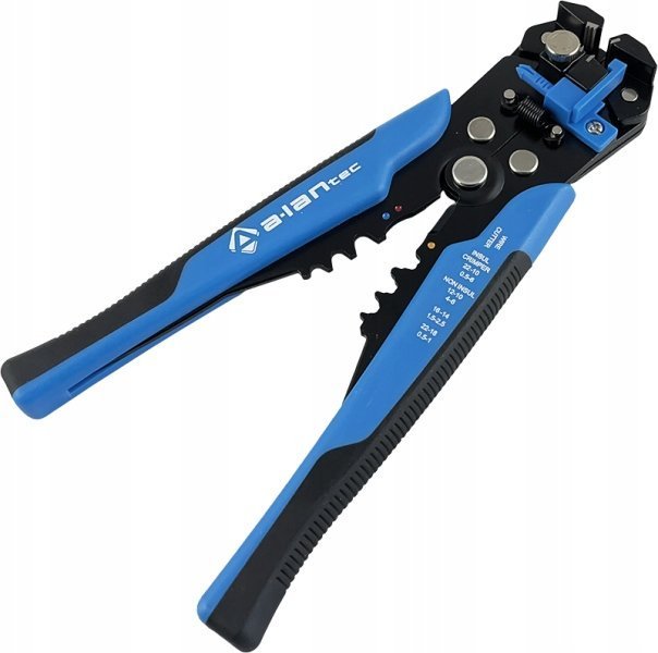 Alantec ML Automatyczny ściągacz izolacji do kabli 0,5-6mm2 z regulatorem siły nacisku oraz ogranicznikiem NI052