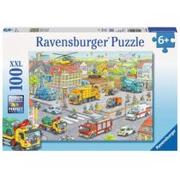 Puzzle - Ravensburger Pojazdy w mieście 10558 - miniaturka - grafika 1