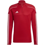 Bluzy męskie - Bluza męska adidas Tiro 23 League Training Top czerwona HS0327-S - miniaturka - grafika 1