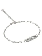Bransoletki - Michael Kors Bransoletka MKC1656CZ040 Srebrny - miniaturka - grafika 1