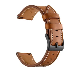 Best Accessories UNIWERSALNY PASEK SKÓRZANY 20MM 1079 - Akcesoria do smartwatchy - miniaturka - grafika 1