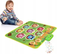 Maty edukacyjne - Mata edukacyjna dla dzieci interaktywna gra elektroniczna edukacyjna 2w1 - miniaturka - grafika 1