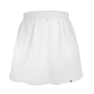 Spódnice - Biała spódniczka dla dziewczynki bawełniana spódnica dziecięca/ dziewczęca gładka 140/146 - grafika 1