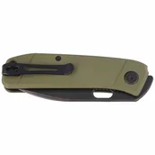 Noże - Nóż Kubey Hyde Green G10, Dark Stonewashed 14C28N - miniaturka - grafika 1