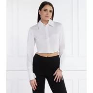 Koszule damskie - Patrizia Pepe Koszula | Slim Fit - miniaturka - grafika 1