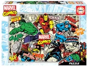 Puzzle - Educa Puzzle 1000 Komiksy Marvela - miniaturka - grafika 1