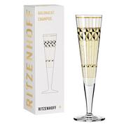 Kieliszki - Kieliszek do szampana Ritzenhoff Golden Night, Burkhard Neie - miniaturka - grafika 1
