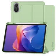 Etui do tabletów - Etui TECH-PROTECT SC Pen do Xiaomi Redmi Pad 2 11.0 Jasnozielony - miniaturka - grafika 1