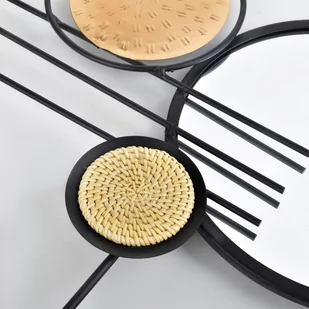 Lumarko Dekoracja Z Lustrem 48x7xh37cm - Dekoracje domu - miniaturka - grafika 3