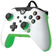 Kontrolery gier na PC - PDP Neon White do Xbox - przewodowy - miniaturka - grafika 1