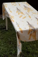 Obrusy i serwetki - Prostokątny bawełniany obrus plamoodporny z wzorem Kwiaty - miniaturka - grafika 1
